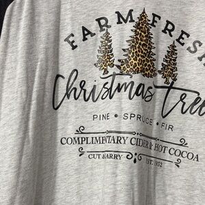 Next Level Apparel Gray Long Sleeve Tee